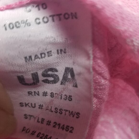 Fresh Produce Women's Pink Tunic Beach Cover up Top Sz S - Picture 4 of 4